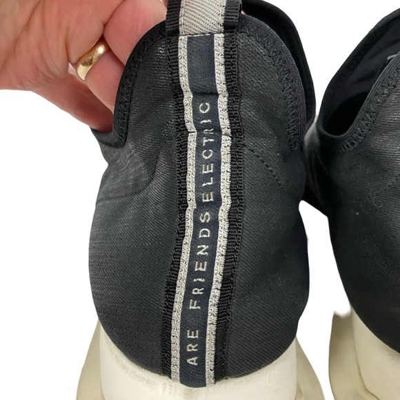 Rick Owens DRKSHDW Slip On Sneakers Shoes Mens Size 6.5 Black Hexagram Runners - Picture 5 of 12